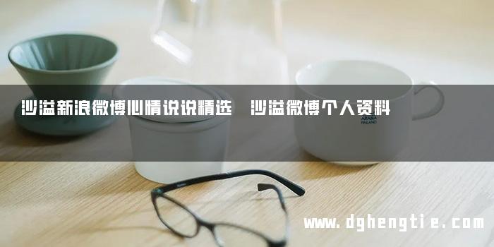 沙溢新浪微博心情说说精选 沙溢微博个人资料